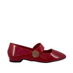 Ballerinas Freya para mujer color rojo