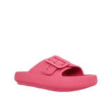 Sandalias flats Brisa para mujer color vino