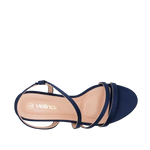 Sandalias de tacón Lara para mujer color azul
