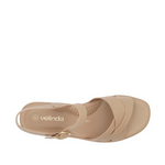 Sandalias de cuña Ines para mujer color taupe