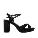 Sandalias de tacón Astrid para mujer color negro