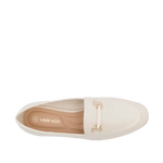 Mocasines Thais para mujer color nude
