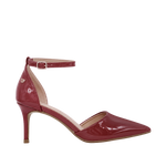 Tacones Claudia para mujer color vino