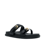 Sandalias flats Soho para mujer color negro
