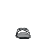 Sandalias flats Sirena para mujer color negro