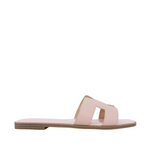 Sandalias flats Lucia para mujer color blush