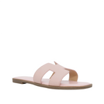 Sandalias flats Lucia para mujer color blush