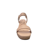 Sandalias de plataforma Maia para mujer color nude