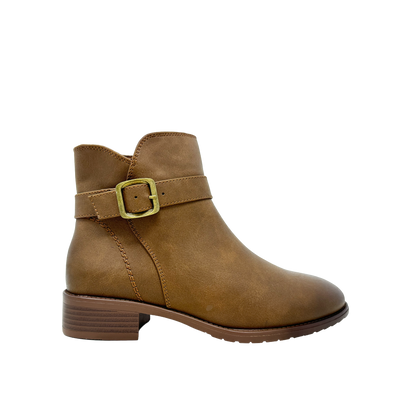 Botas Vania para mujer color tan