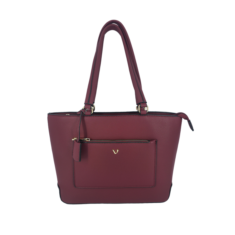 Cartera tote Donatti para mujer color vino