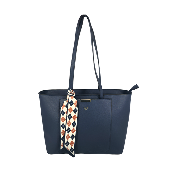 Cartera tote Kalany para mujer color navy