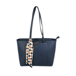 Cartera tote Kalany para mujer color navy