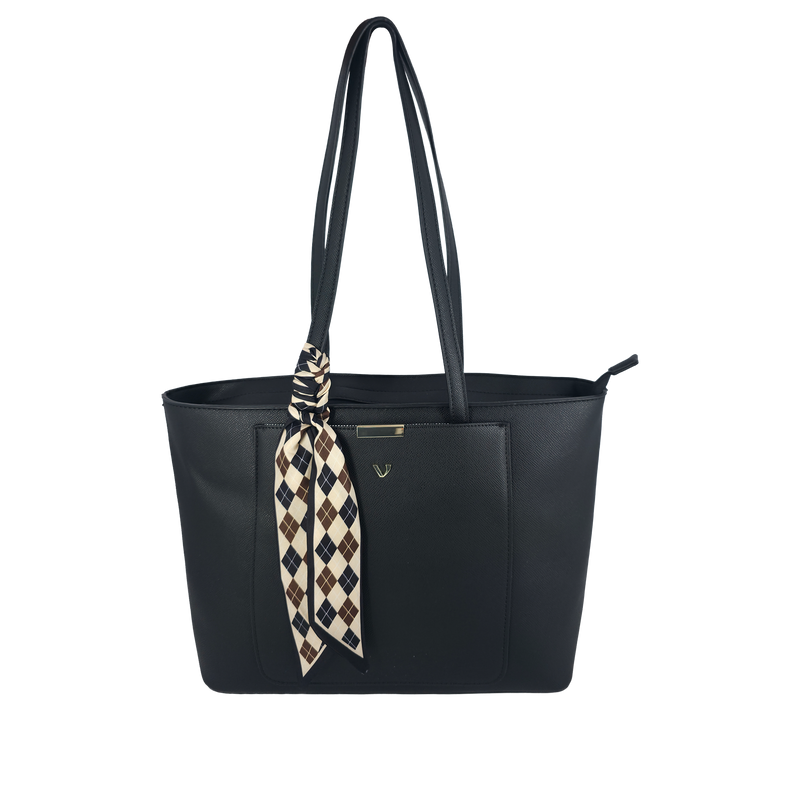 Cartera tote Kalany para mujer color negro