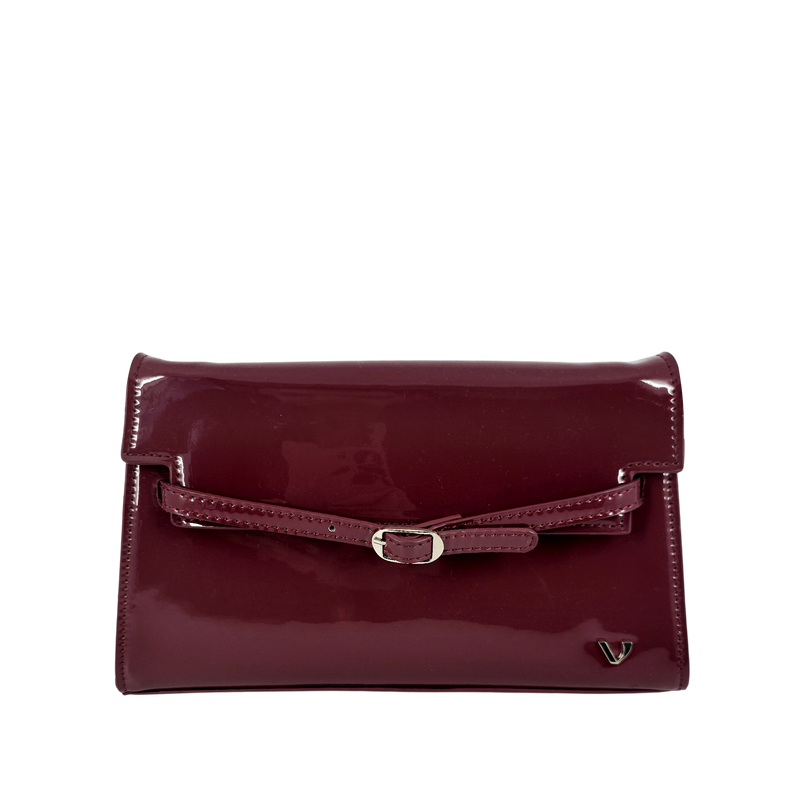 Cartera crossbody Odette para mujer color vino