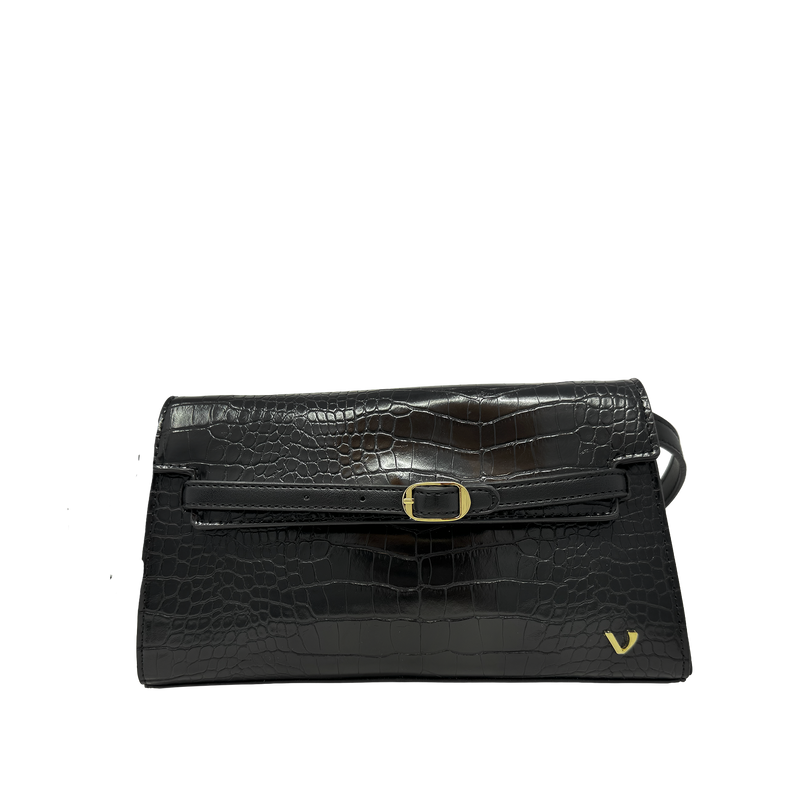Cartera crossbody Odette para mujer color negro