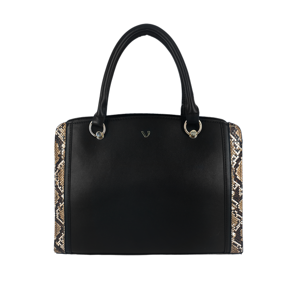 Cartera satchel Noelle para mujer color negro