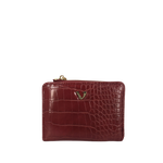 Billetera Mila para mujer color vino