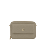 Cartera crossbody Salma para mujer color taupe