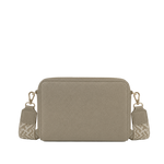 Cartera crossbody Salma para mujer color taupe
