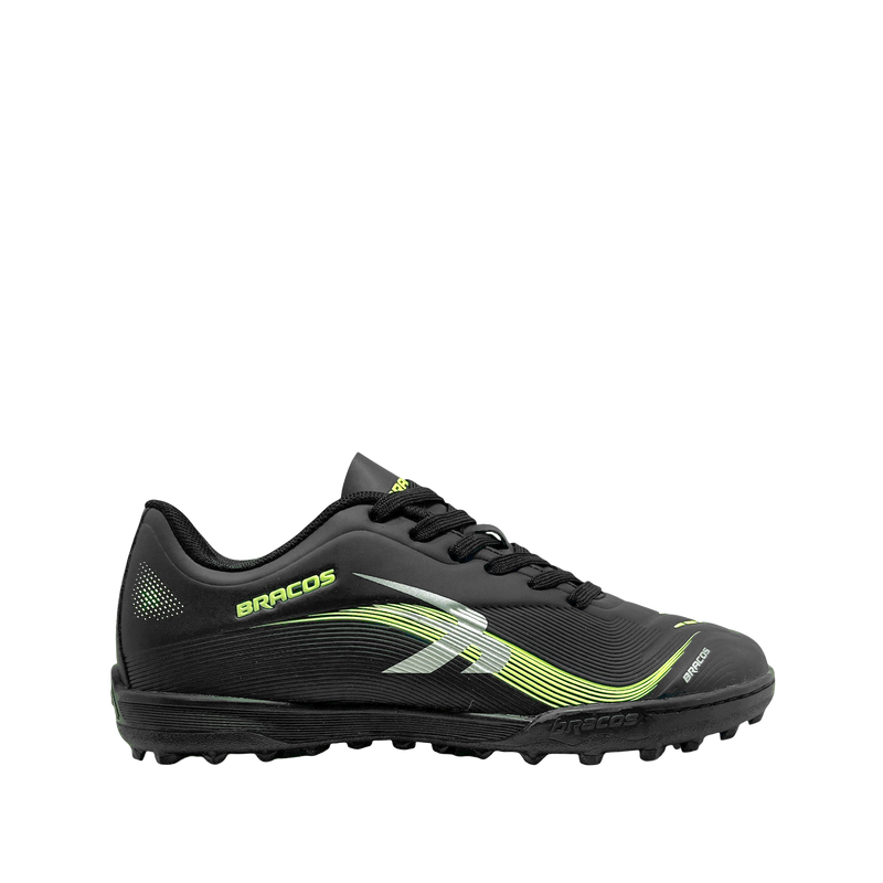 Zapatos para fútbol Dragao para niño color negro