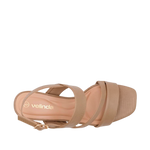 Sandalias de tacón Mariana para mujer color taupe