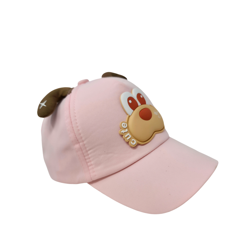 Gorra Morgan para niña color rosado