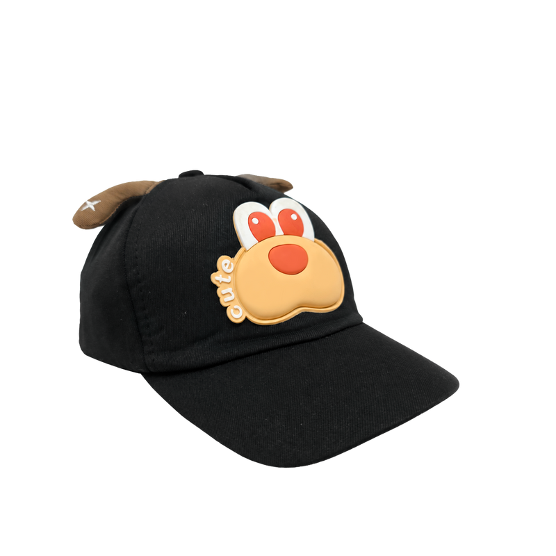 Gorra Morgan para niño color negro
