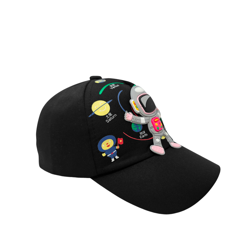 Gorra Astrona para niño color negro
