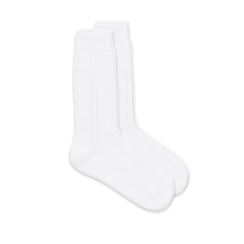 Calcetines Sofia para mujer color blanco