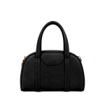 Cartera satchel Lari para mujer color negro
