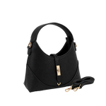 Cartera satchel Sabrina para mujer color negro