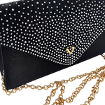 Cartera crossbody Olive para mujer color negro