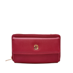 Cartera crossbody Salmi para mujer color rojo