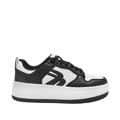 Sneakers Tina para mujer color blanco y negro