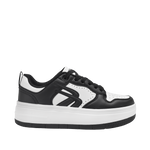 Sneakers Tina para mujer color blanco y negro