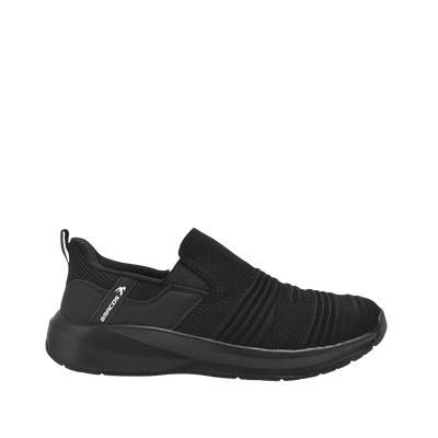 Tennis slip on Nora para mujer color negro