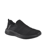 Tennis slip on Nora para mujer color negro