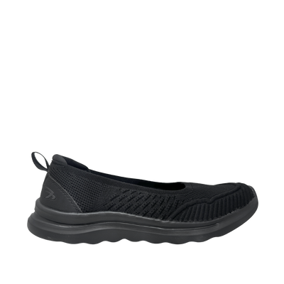 Tennis slip on Atenas para mujer color negro
